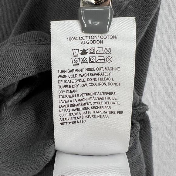 LUCKY BRAND Journey Band Tee Mens Gray Small Short Sleeve Crew Neck Unisex Shirt - Picture 8 of 12